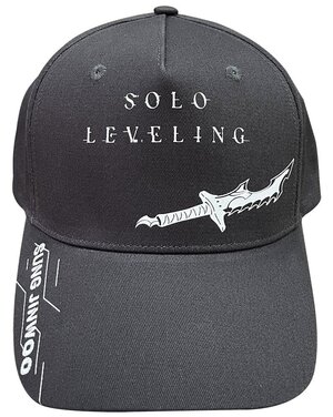 Preorder: Solo Leveling Curved Bill Cap Sung Jinwoo´s Sword