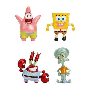 Preorder: Spongebob Squarepants Nano Metalfigs Diecast Mini Figures 4-Pack Wave 1 4 cm