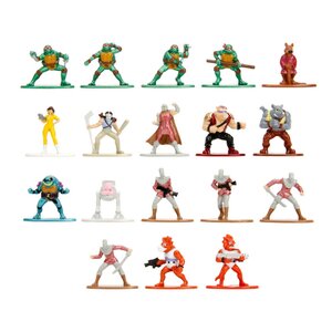 Preorder: Teenage Mutant Ninja Turtles Nano Metalfigs Diecast Mini Figures 18-Pack Wave 2 4 cm