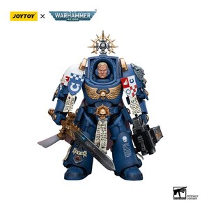 Preorder: Warhammer 40k Action Figure 1/18 Ultramarines Terminator Captain Severus Agemman 12 cm
