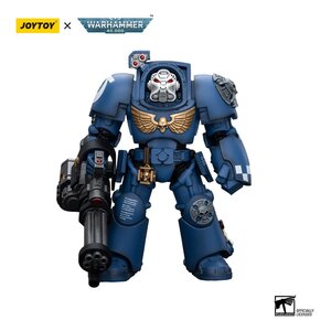 Preorder: Warhammer 40k Action Figure 1/18 Ultramarines Terminator Squad Terminator with Assault Cannon 12 cm