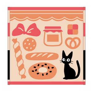 Preorder: Kikis Delivery Service Mini Towel Jijis Bakery 25 x 25 cm