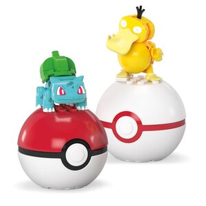 Preorder: Pokémon MEGA Construction Set Poké Ball Collection: Bulbasaur & Psyduck