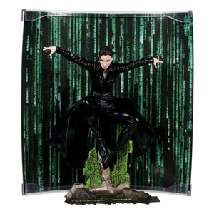 Preorder: Matrix Movie Maniacs Action Figure Trinity 15 cm