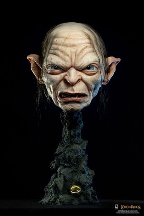 Preorder: Lord of the Rings Replica 1/1 Scale Art Mask Gollum 47 cm
