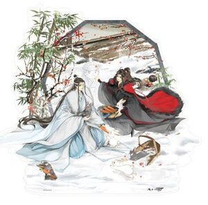 Preorder: Grandmaster of Demonic Cultivation Winter Season Series Acrylic Stand Wei Wuxian & Lan Wangji 24 cm