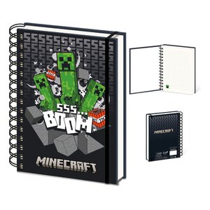Preorder: Minecraft 3D Wiro Notebook A5