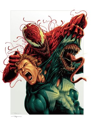 Preorder: Marvel Art Print Venom: Carnage Unleashed 46 x 61 cm - unframed
