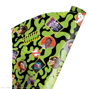 Preorder: Ghostbusters Wrapping Paper Retro Cheese