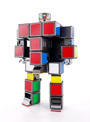 Preorder: Rubik´s Cube Soul of Chogokin Diecast Action Figure Rubik´s Cube Robo 15 cm