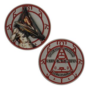 Preorder: Silent Hill Collectable Coin Pyramid Head Limited Edition
