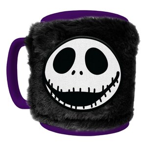 Preorder: Nightmare Before Christmas Fuzzy Mug Jack