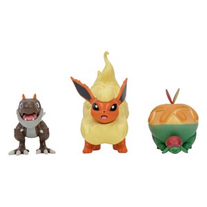 Preorder: Pokémon Battle Figure Set 3-Pack Appltun, Tyrunt, Flareon 5 cm