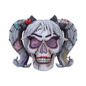 Drop Dead Gorgeous Figure Skull Pins and Needles 16 cm