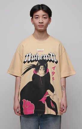 Preorder: Naruto Shippuden T-Shirt Graphic Itachi Size L