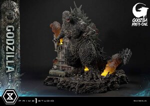 Preorder: Godzilla Minus One Diorama Masterline Series Godzilla 2023 Bonus Version 70 cm