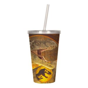 Preorder: Jurassic World 3D Cup & Straw Dominion