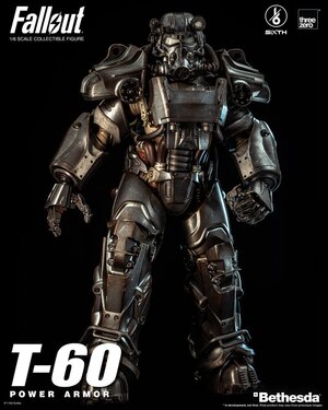 Preorder: Fallout FigZero Action Figure 1/6 T-60 Power Armor 37 cm