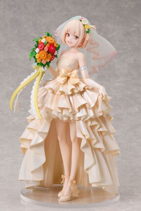 Preorder: Lycoris Recoil PVC Statue 1/7 Chisato Nishikigi Wedding dress Ver. 26 cm