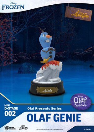 Preorder: Frozen Mini Diorama Stage PVC Statue Olaf Presents Olaf Genie 12 cm