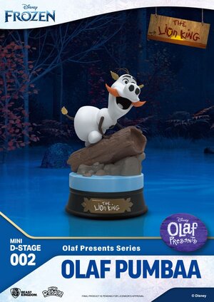 Preorder: Frozen Mini Diorama Stage PVC Statue Olaf Presents Olaf Pumba 12 cm