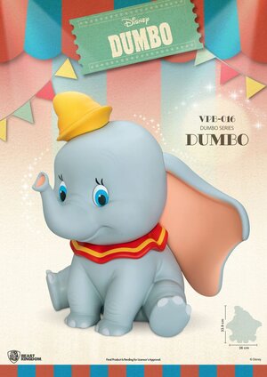 Preorder: Disney Piggy Vinyl Bank Functional Dumbo 34 cm