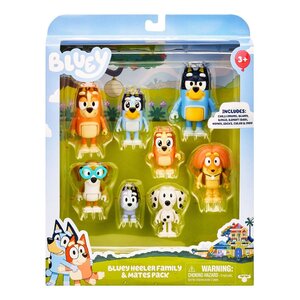Preorder: Bluey Action Figures 8-Pack