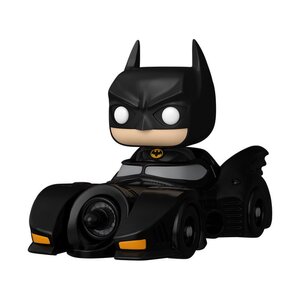 Batman 85th Anniversary POP! Rides Deluxe Vinyl Batman w/Batmobi 9 cm