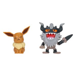 Preorder: Pokémon Battle Figure Set Figure 2-Pack Perrserker & Eevee #2