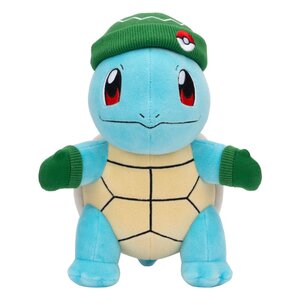 Preorder: Pokémon Plush Figure Squirtle with Green Hat and Mittens 20 cm
