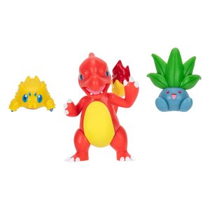 Preorder: Pokémon First Partner Battle Figure Set Figure 3-Pack Joltik, Oddish, Charmeleon