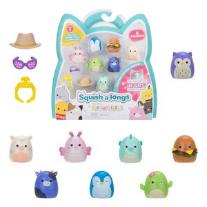 Preorder: Squishmallow Squish a longs Mini Figures 8-Pack Style 1 3 cm
