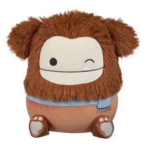 Preorder: Squishmallows Plush Figure Winking Brown Bigfoot with Scarf Benny 30 cm