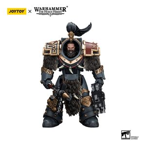 Preorder: Warhammer The Horus Heresy Action Figure 1/18 Space Wolves Varagyr Wolf Guard Squad Varagyr Thegn 12 cm