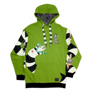 Preorder: Beetlejuice by Loungefly Hoodie Sweater Unisex Glow in the Dark Size S