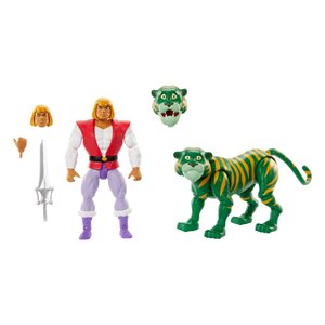 Preorder: Masters of the Universe Origins Action Figure 2-Pack Prince Adam & Cringer Cartoon Collection 14 cm