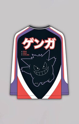 Preorder: Pokémon Football Jersey Gengar   Size XXXL