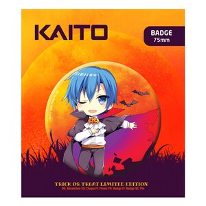 Preorder: Hatsune Miku Pin Badge Halloween Limited Edition Kaito