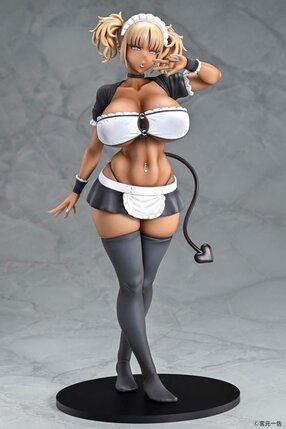 Preorder: Original Character Statue 1/6 Black Gal Maid Succubus Cocoa 30 cm