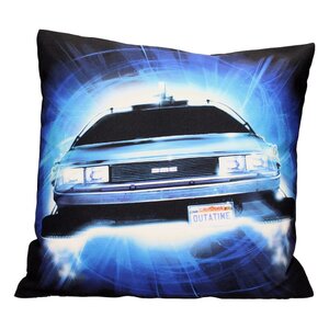 Preorder: Back To The Future Pillow Delorean Roads 45 cm