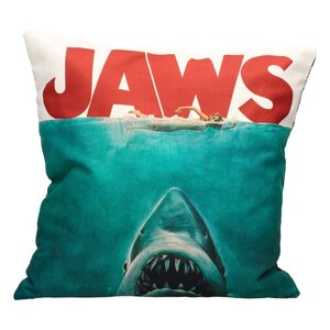 Preorder: Jaws Pillow Poster Collage 45 cm