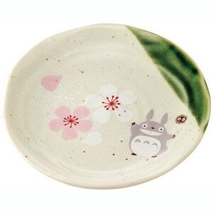 Preorder: My Neighbor Totoro Mino Small Dish Totoro Sakura Small 13 cm