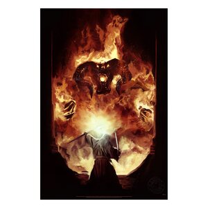 Preorder: Lord of the Rings Art Print The Flame of Anor 46 x 61 cm - unframed