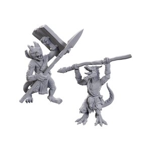 Preorder: D&D Nolzurs Marvelous Miniatures Unpainted Miniatures 2-Pack 50th Anniversary Kobolds