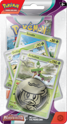 Pokemon SV02 Paldea Evolved Checklane Premium