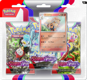 Pokemon TCG: Scarlet and Violet - Three Booster