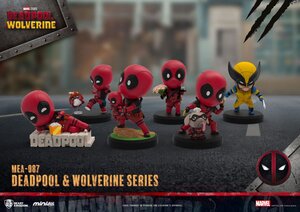 Preorder: Deadpool 3 Deadpool & Wolverine Series Mini Egg Attack Figures Set 8 cm