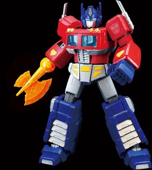 Preorder: Transformers Blokees Plastic Model Kit Action Edition 01 G1 Optimus Prime