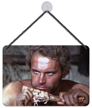 Terence Hill Tin Sign Terence 16,5 x 11,5 cm