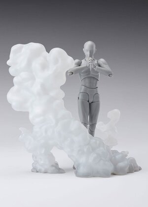 Preorder: Tamashii Effect Action Figure Accessory Smoke White Version for S.H.Figuarts